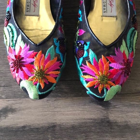 Beverly Feldman Shoes - Beverly Feldman Colorful Flats size 6B
